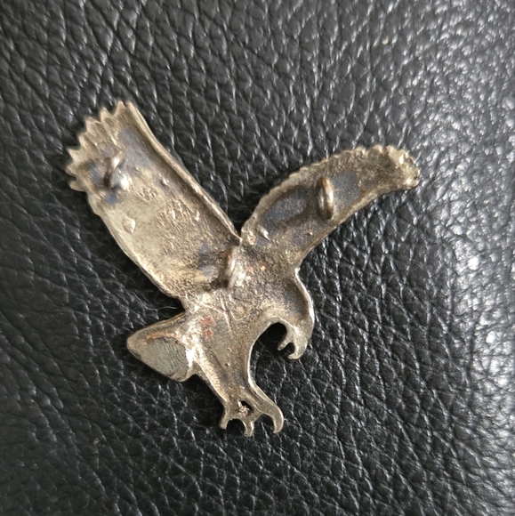 Sterling Silver Artisan Pendant For Necklace - Picture 3 of 4